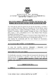 ACTA Nº.18/99 REUNIÃO ORDINÁRIA DA CÂMARA MUNICIPAL ...