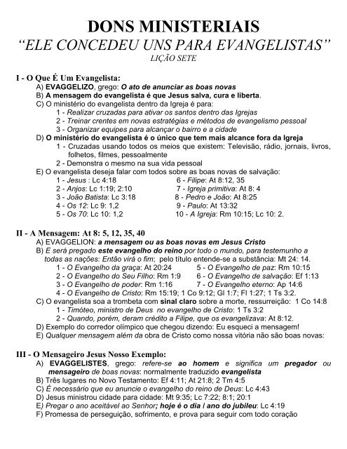 Dons_ministeriais - Palavra e Espirito