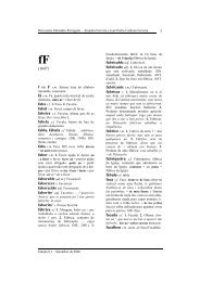 Letra F - Terra de Miranda