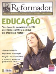 reformador setembro 2006 - A.qxp - Federação Espírita Brasileira