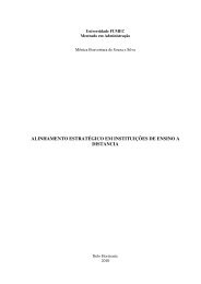 alinhamento estratégico em instituições de ensino a distancia