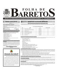 Edição 675 - 25 de Janeiro de 2013 - Prefeitura de Barretos