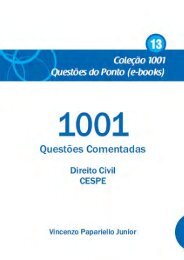 1001 Questões Comentadas – Direito Civil - CESPE