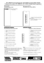 APS-APROSYS-System-Komponente APS ... - g+m elektronik ag