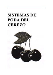 07- Sistemas de poda del cerezo - FRUTALES