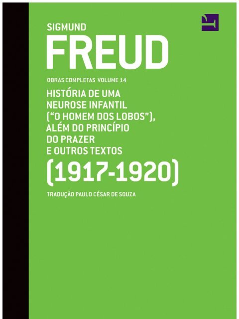 FREUD, Sigmund. Obras Completas (Cia. das Letras) – Vol. 14