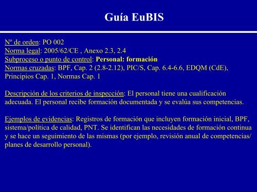 Presentación. - Ministerio de Sanidad y Política Social