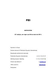 Estatuto FEI 2011