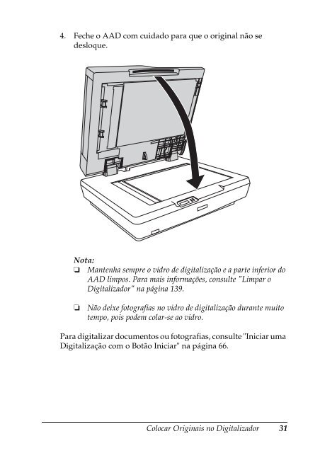 Manual do utilizador - Epson