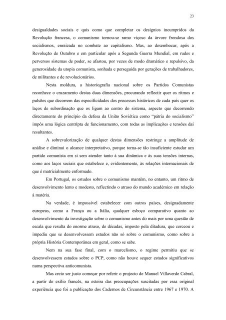 O PCP e a guerra fria.pdf - RUN UNL - Universidade Nova de Lisboa