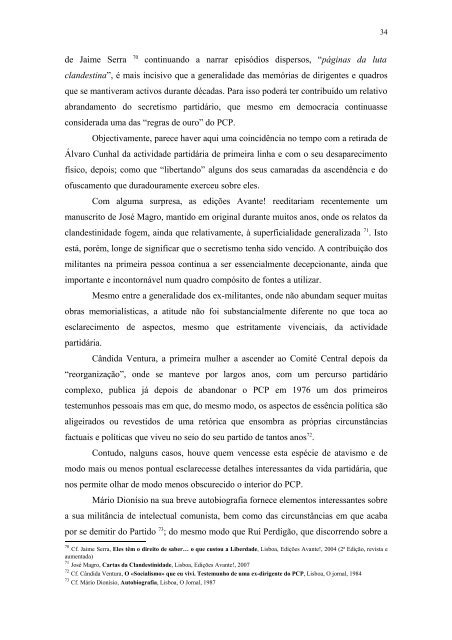 O PCP e a guerra fria.pdf - RUN UNL - Universidade Nova de Lisboa