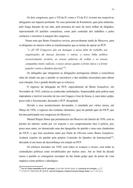 O PCP e a guerra fria.pdf - RUN UNL - Universidade Nova de Lisboa