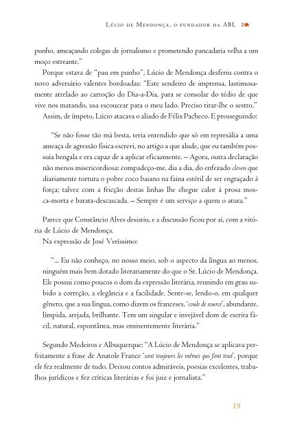 Ciclo Origens da Academia - Academia Brasileira de Letras