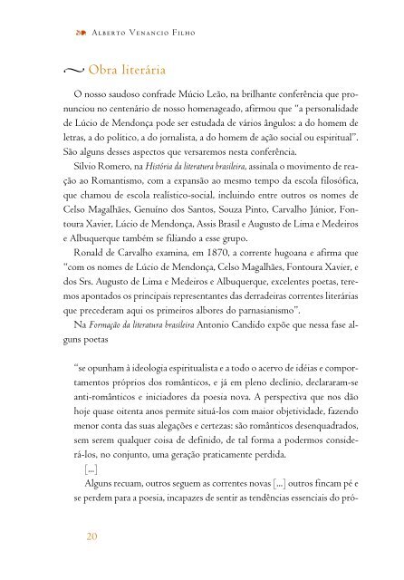 Ciclo Origens da Academia - Academia Brasileira de Letras