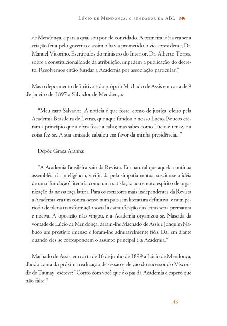 Ciclo Origens da Academia - Academia Brasileira de Letras