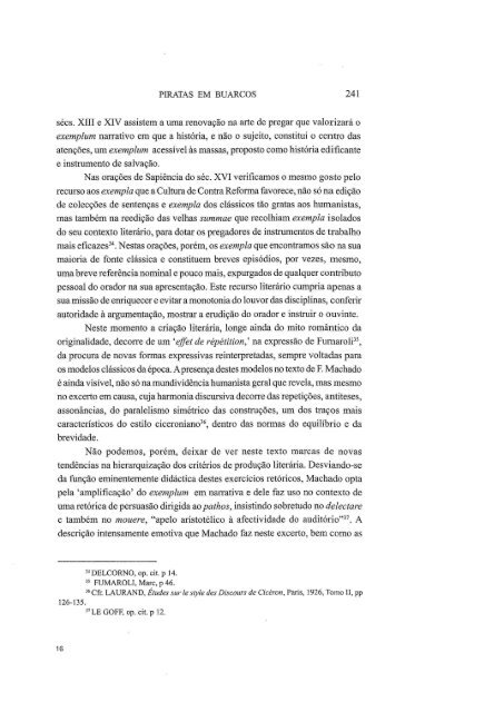 Piratas em Buarcos. Digressão épica na Oração de Sapiência do P ...