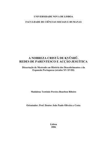 tese integral - pdf - Centro de História de Além-Mar - Universidade ...