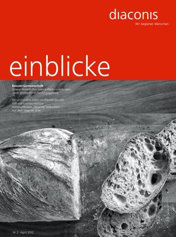 Einblicke | Nr. 2 | April 2012 - Zoebeli Communications AG