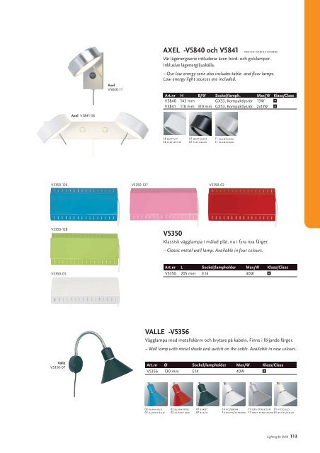 Katalog / Catalogue - Kataloger Design Belysning AS