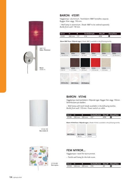 Katalog / Catalogue - Kataloger Design Belysning AS
