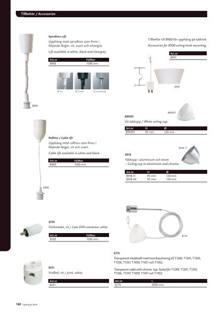 Katalog / Catalogue - Kataloger Design Belysning AS