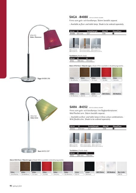 Katalog / Catalogue - Kataloger Design Belysning AS