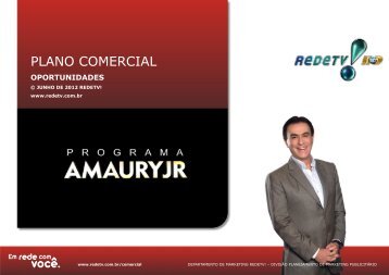 PLANO COMERCIAL - Rede TV!