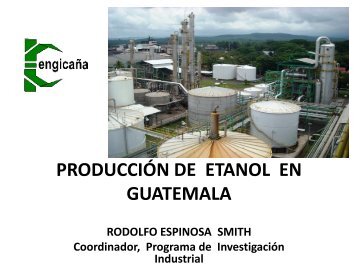 Producción actual del etanol combustible en el país