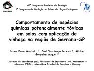 Download da apresentação - 46º Congresso Brasileiro de Geologia