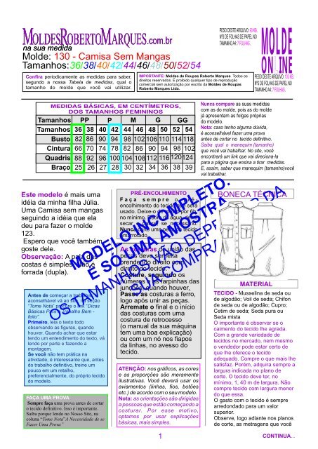 MOLDE-130-camisa~sem mangas_Ver - Moldes Roberto Marques