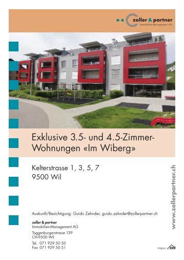 www .zollerpartn er.ch - Zoller & Partner - Immobilien-Management AG