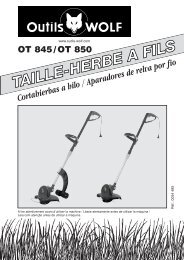TAILLE-HERBE A FILS - Outils WOLF