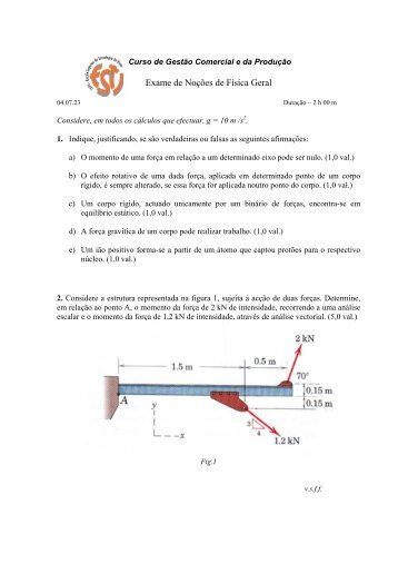 Exame Época Normal