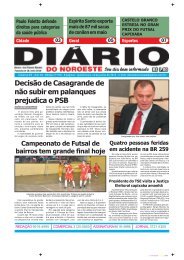 Diário do Noroeste 14 de junho de 2012