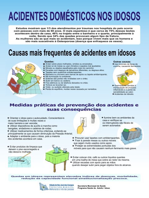 acidentes domésticos nos idosos