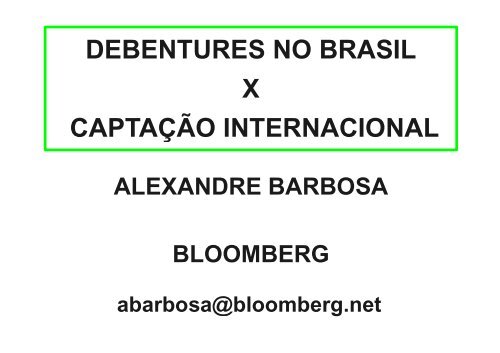 Alexandre Barbosa - Abrasca