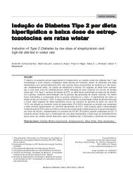 Indução de Diabetes Tipo 2 por dieta hiperlipídica e baixa dose de ...