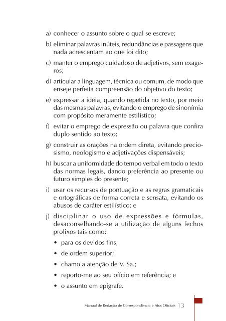 Manual de Redação de Correspondência e Atos Oficiais