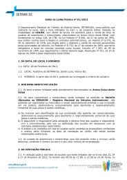Edital de Leilão Público nº 01/2012 O Departamento ... - Detran | ES