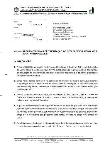 Artigo financas