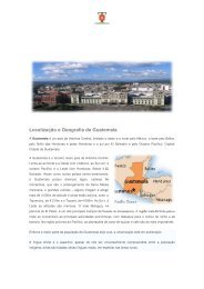 Localização e Geografia de Guatemala - Turismo Portugal ...