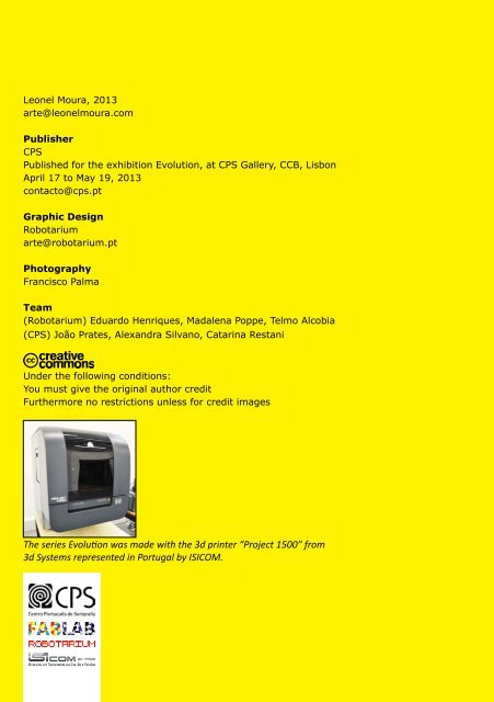 Catálogo da exposição em PDF - Robotarium