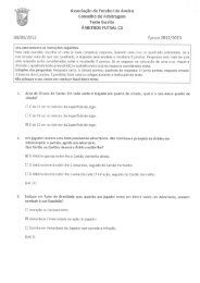 Correção Teste Escrito Árbitros C 3 / Futsal – 08-09-2012