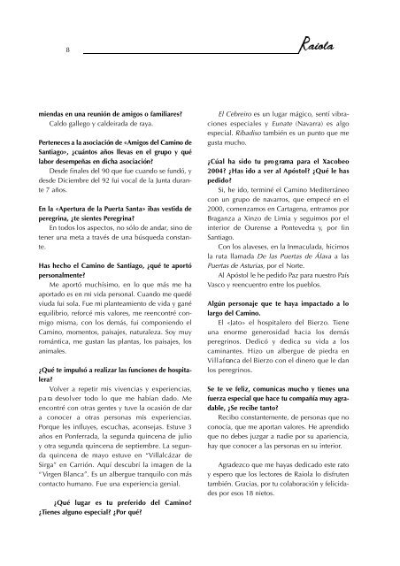 + Descargar revista nº 10 (PDF) - Centro Gallego de Vitoria