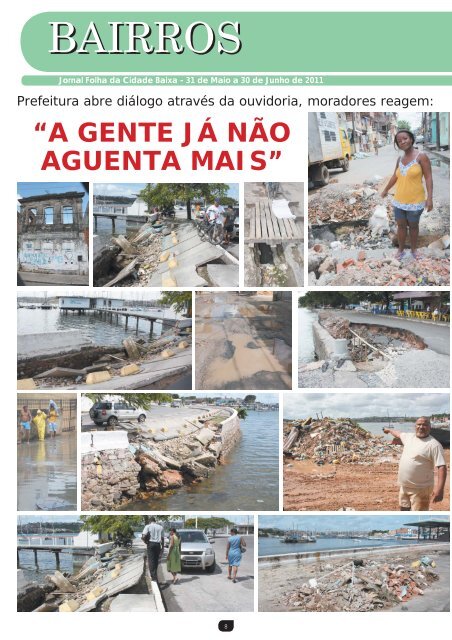 Edição 3 e 4 - Jornal Folha Cidade Baixa