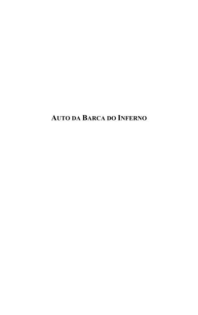 I:\Antonio\Livros\Auto da Barca do Inferno.wpd