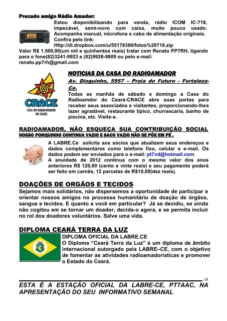 labre.ce boletim informativo qtc nº 09/2012 - Labre-ce.org.br