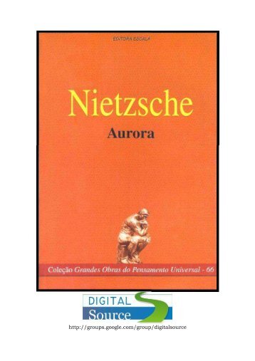 Nietzsche - Aurora (pdf)(rev) - Filoczar.com.br