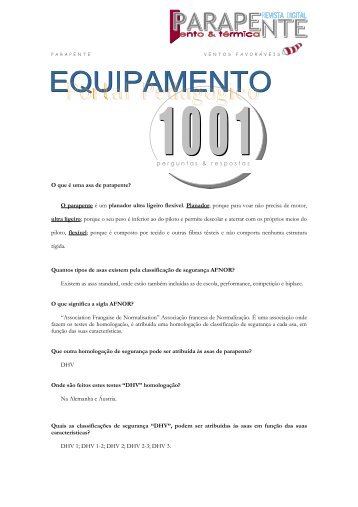 equipamento - Sapo