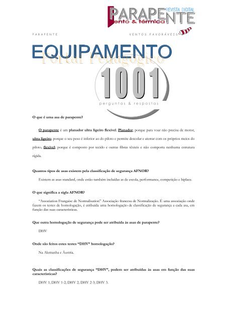 equipamento - Sapo